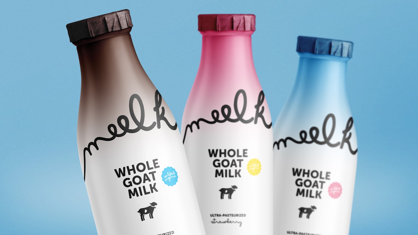 Meelk Whole Goat Milk (Concept) on Packaging of the World Creative