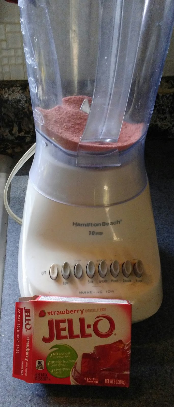 Cooking and Crafting my way Something different blender jello