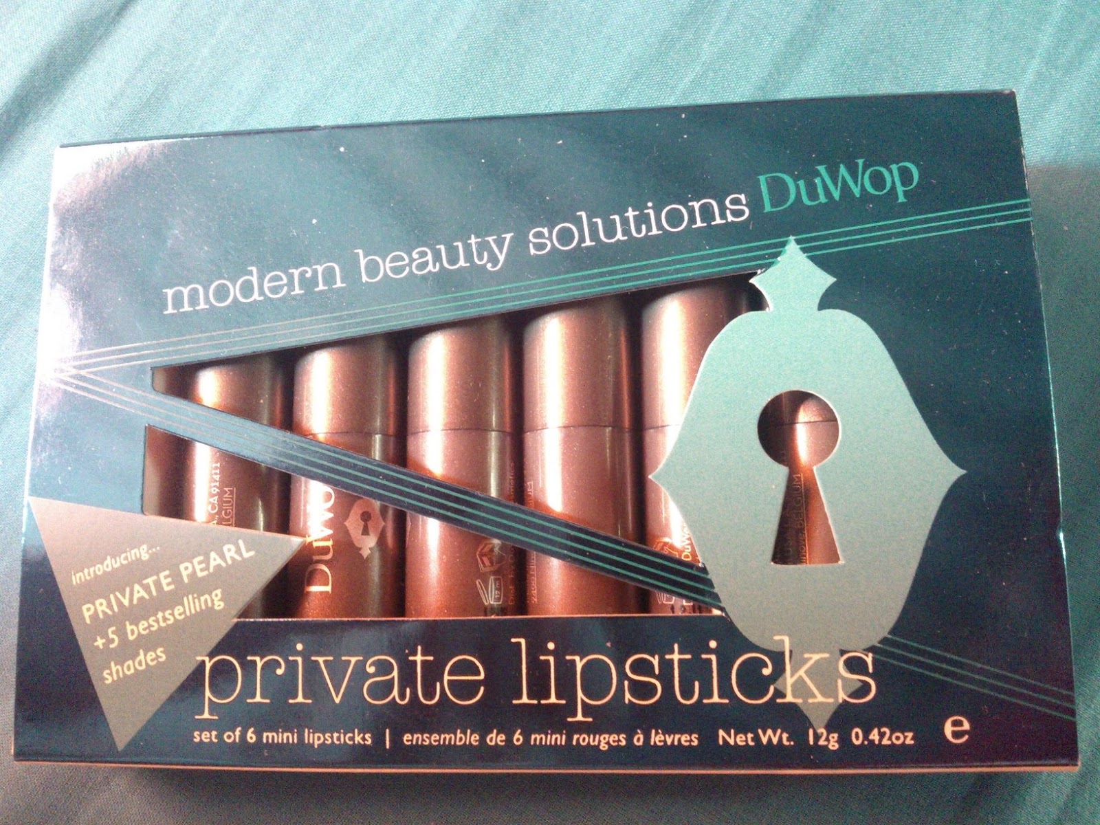 Chieri Intro DuWop Private Self Adjusting Lipstick Holiday Collection;