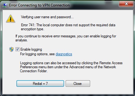 Cara Mengatasi <b>Error 741</b> di Jaringan <b>VPN</b> - ALHAD ENTERPRISES