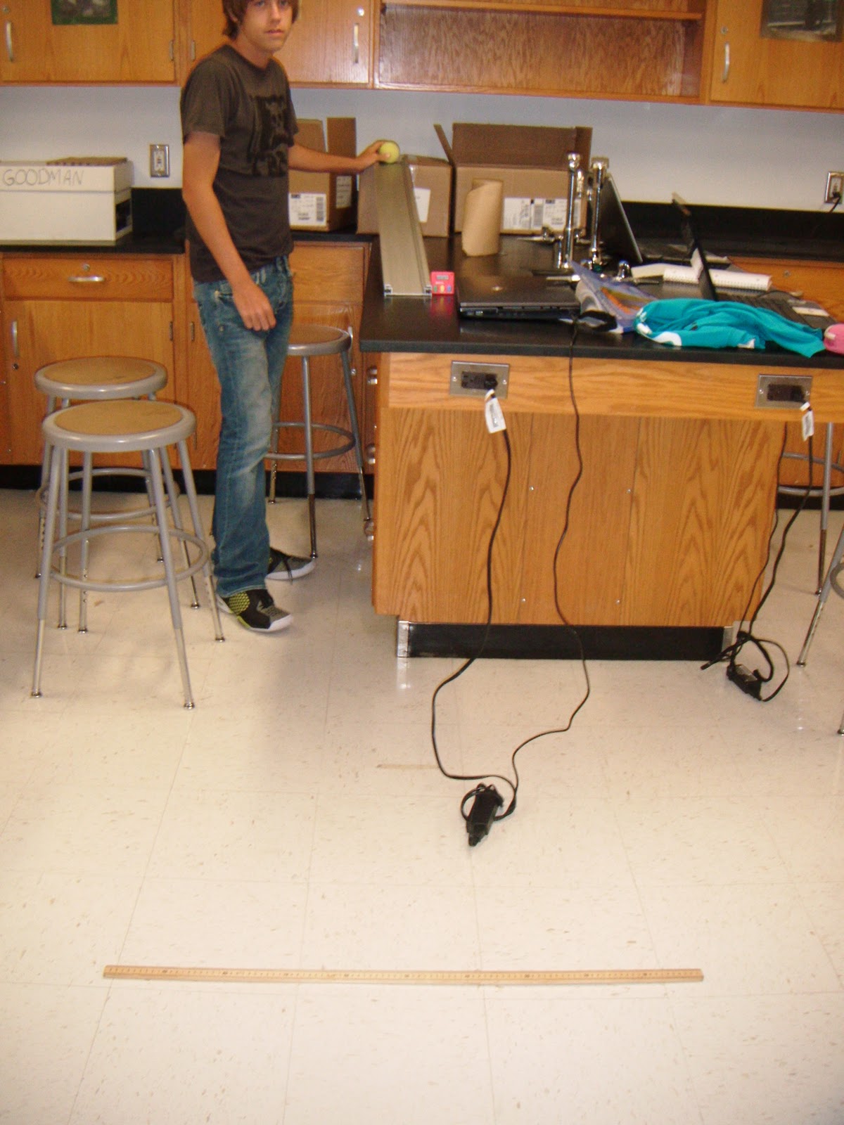 Physics Tennis Ball Lab Report