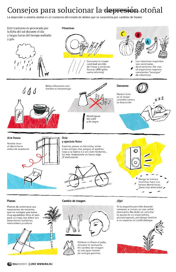 Consejos contra la depresión otoñal