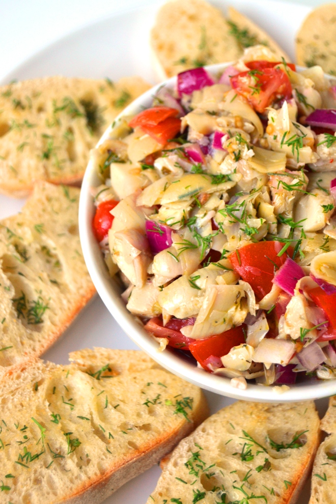 Garlic Tomato Artichoke Dip The Nutritionist Reviews