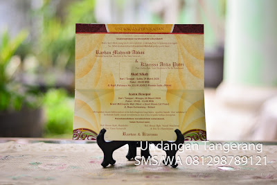 Undangan pernikahan murah di Tangerang