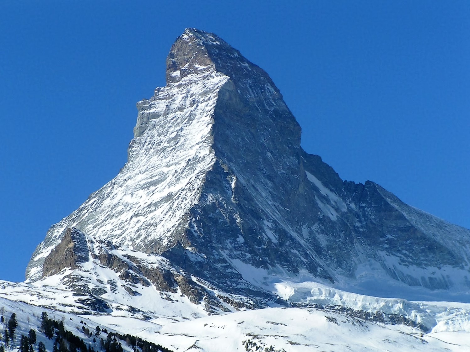 5 five 5 Matterhorn Switzerland the-matterhorn-is-switzerland-s-famous-mountain