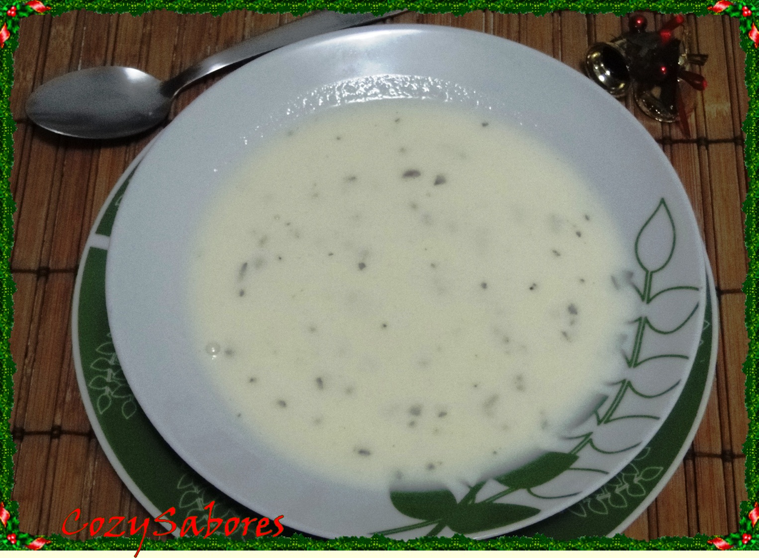 CozySabores Creamy heart of palm soup / Sopa cremosa de palmito