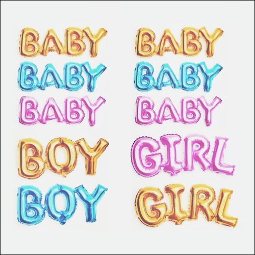 Balon Foil Huruf BABY BOY & Foil BABY GIRL Link