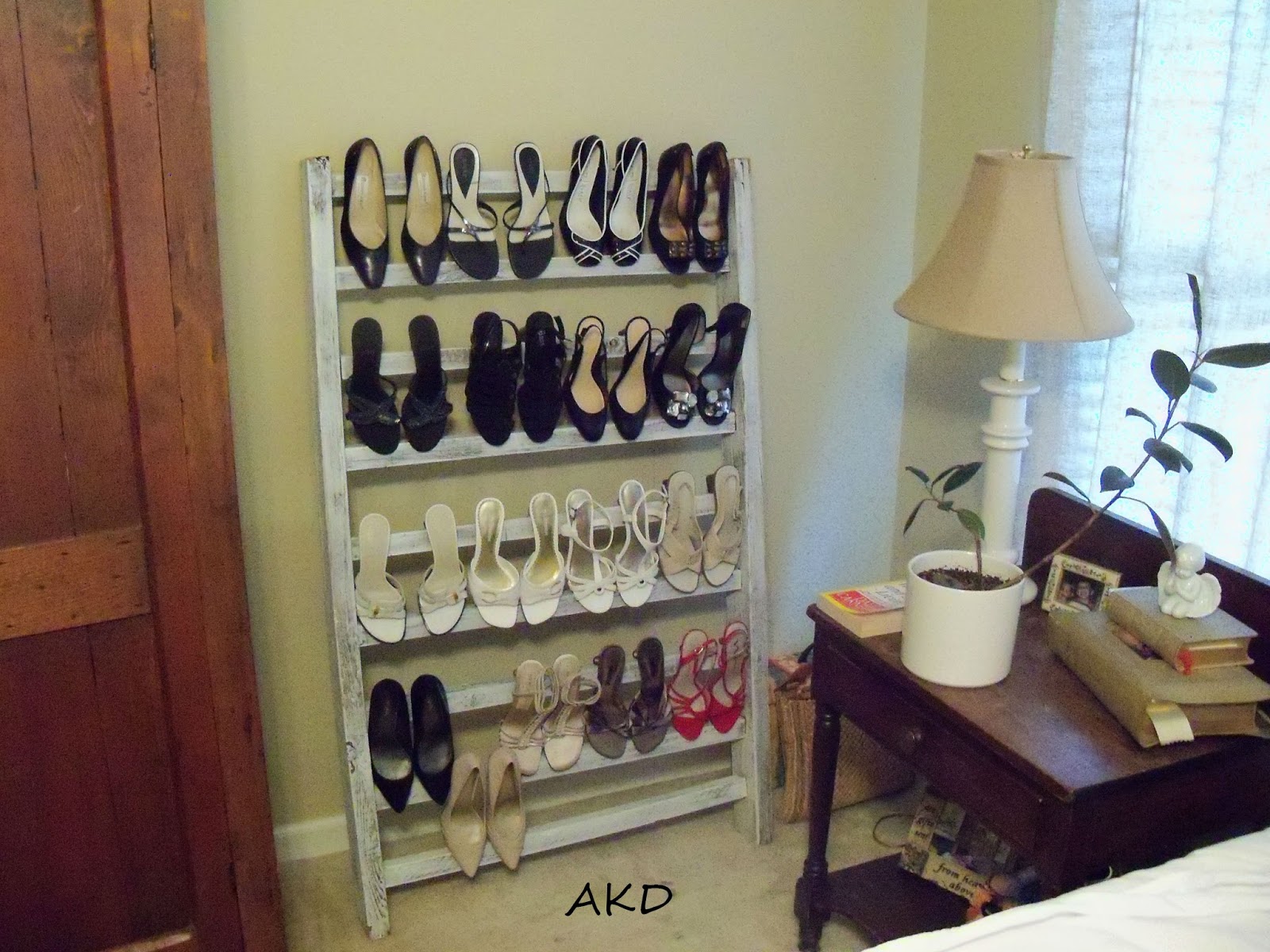 Moments In Time......My Journey DIY Shoe Rack for a Small Space