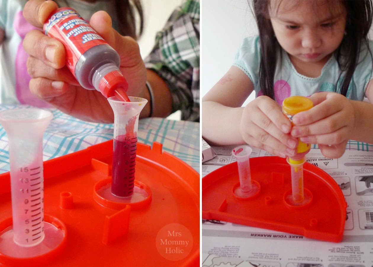 MrsMommyHolic Make your own colors with the Crayola Marker Maker