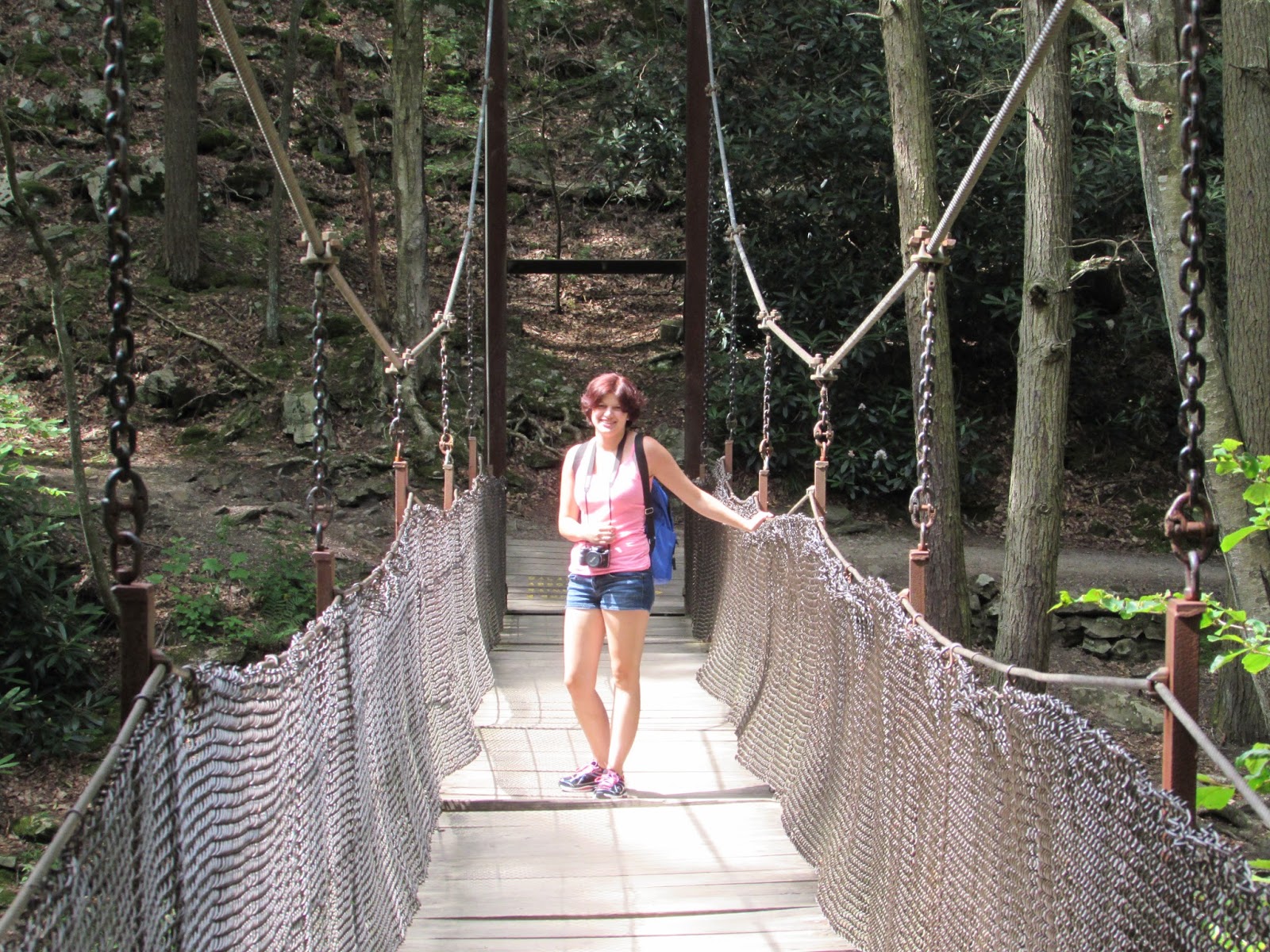 Trough Creek State Park Copperous Rock, Balanced Rock, and Rainbow