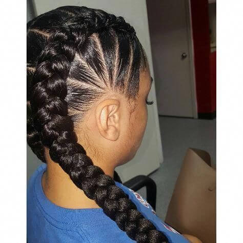 ✘ 46 Gorgeous Ghana Stitch Braids styles Ponytail For African American Women refers to a way of cornrowing which involves creating neat box ✘ 46 Gorgeous Ghana Stitch Braids styles Ponytail For African American Women