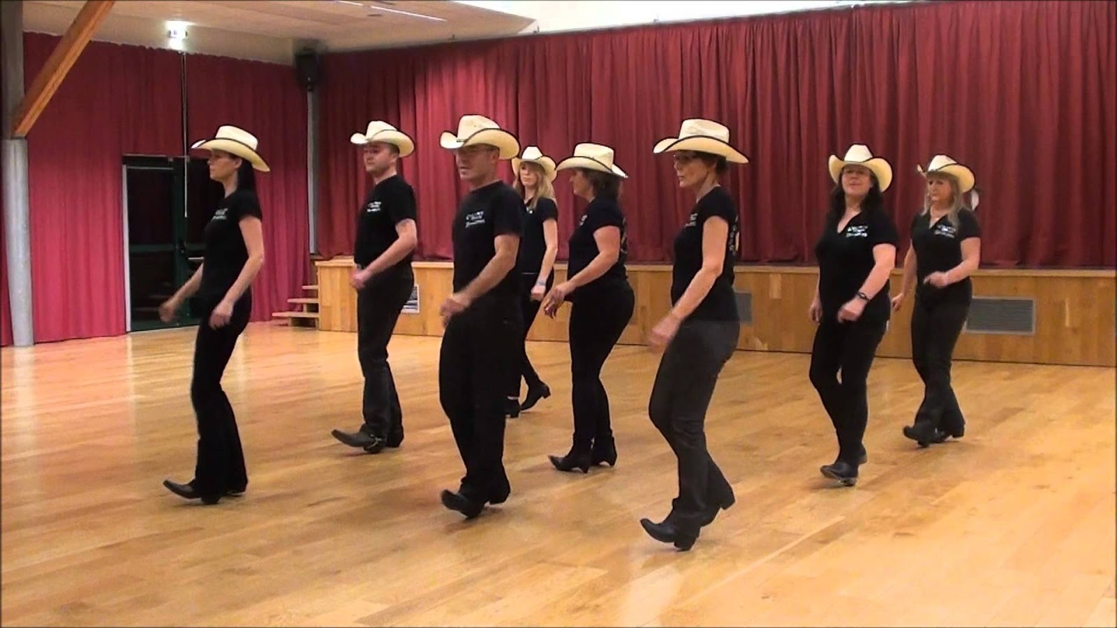 A line dance is a choreographed dance with a repeated sequence of steps in ...