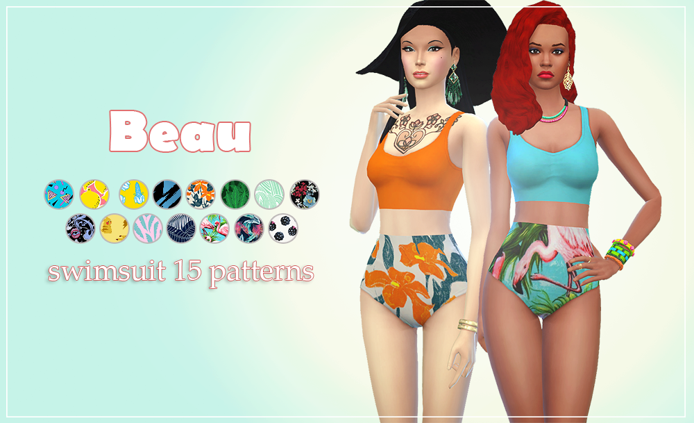 Sims No Shoes For Swim Wear Sims No Shoes For Swim Wear