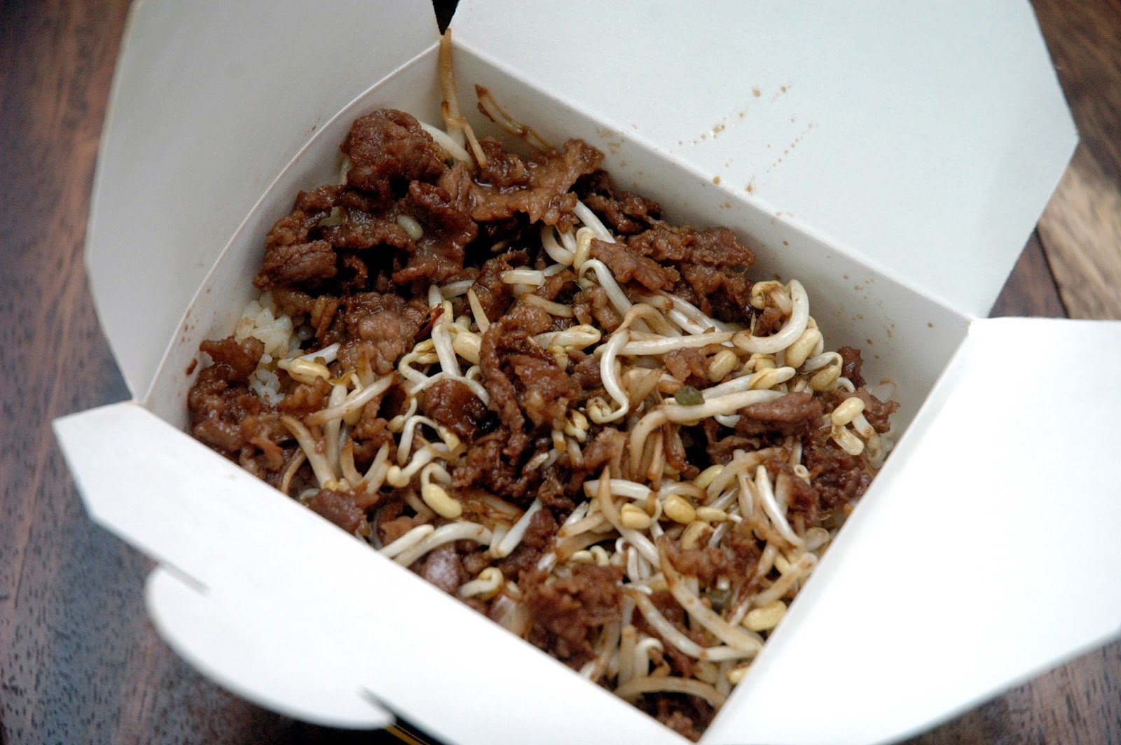 DUDE FOR FOOD The Rice is Right. At Yellow Box Rice Company.