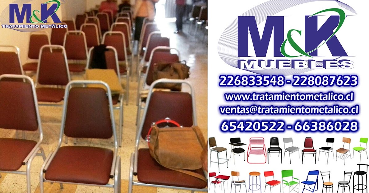 Sillas Apilables para Eventos, Casinos, Templos, Colegios