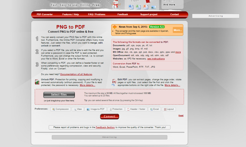 Convert PNG To PDF Tanpa Aplikasi