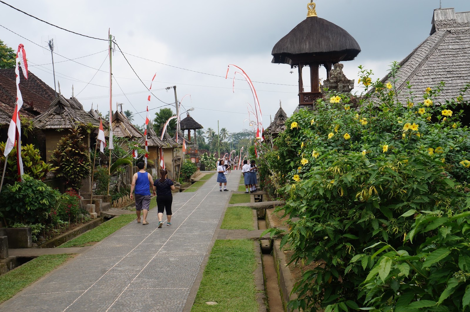 View Penampakan Rumah-Rumah Di Desa Penglipuran Adalah Pics