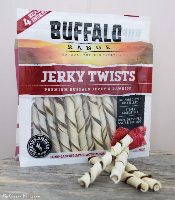 Buffalo Range Jerky Twists Premium Buffalo Jerky and Rawhide
