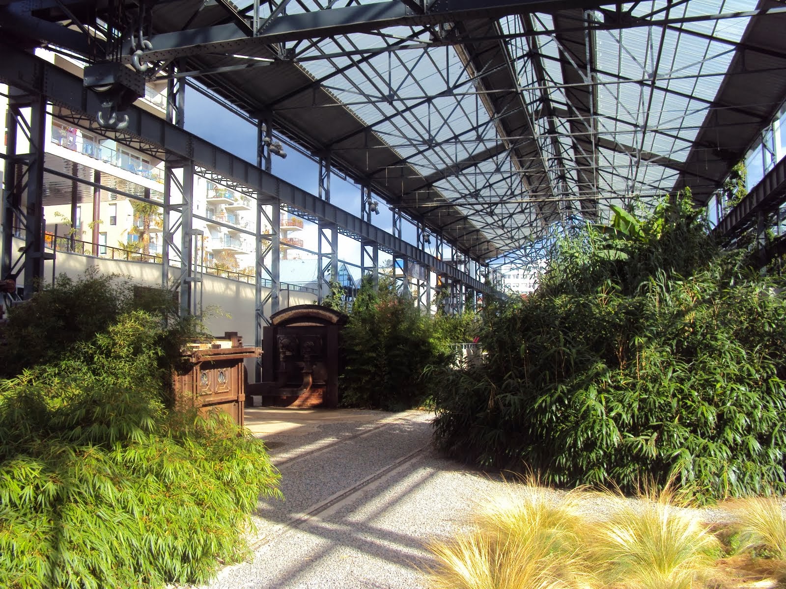 paradis express: Jardin des Fonderies, Nantes