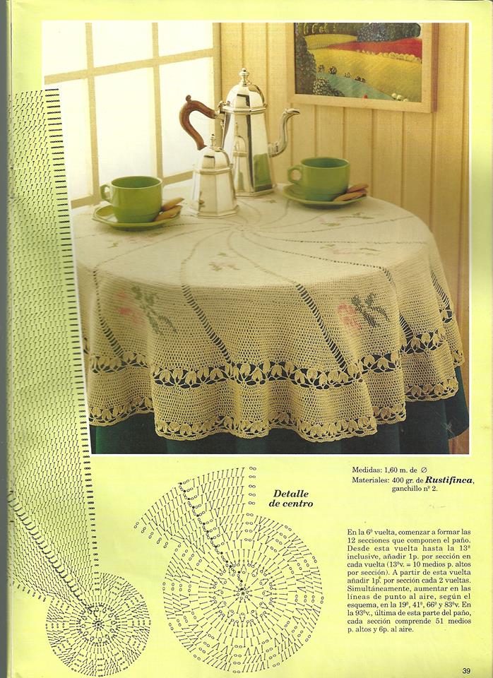 Tina's handicraft 22 designs for tablecloths