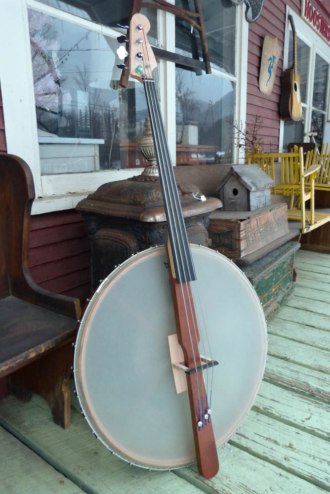 c.2012 Upright Banjo Bass (modifications)