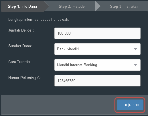 Cara Cepat Deposit Atau Setor Rupiah Ke Indodax Sumberbitcoin Id Mengenal Bitcoin Langsung Dari Sumbernya