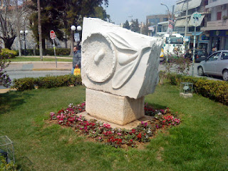 το γλυπτό του Γιώργου Σταματόπουλου στο 1ο Συμπόσιο Γλυπτικής Δήμου Αγίας Παρασκευής
