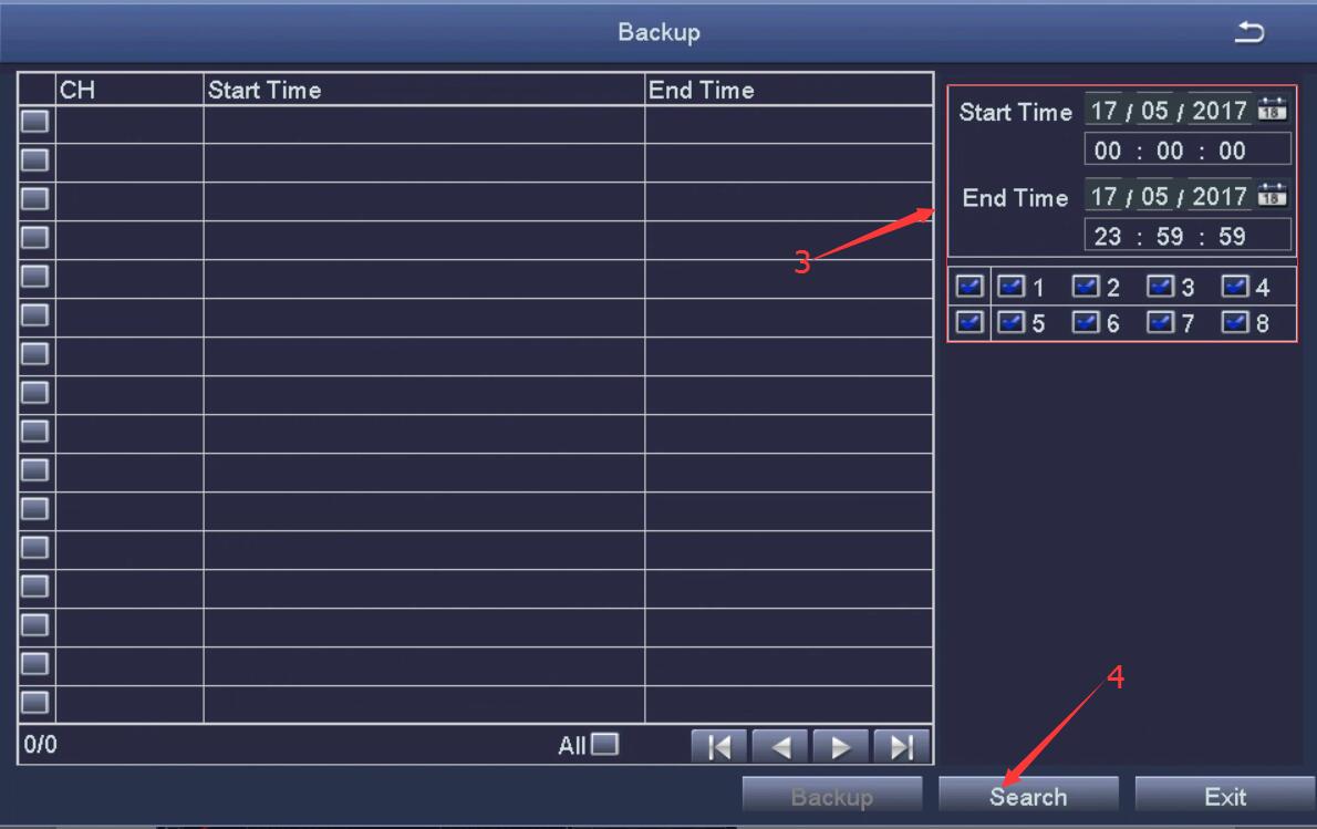 zosi dvr backup usb drive