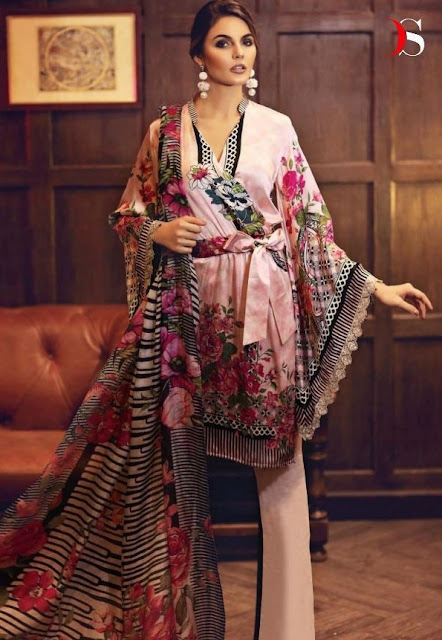 Deepsy Elan Silk 5 Pakistani Suits