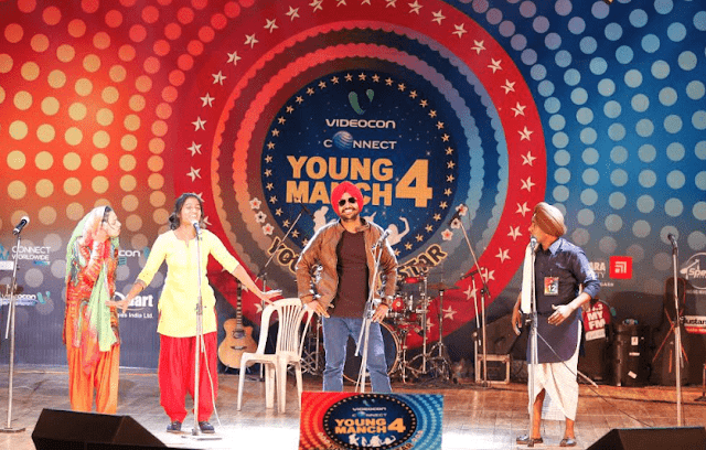 Finalists during Videocon Connect Young Manch 4 Grand Finale