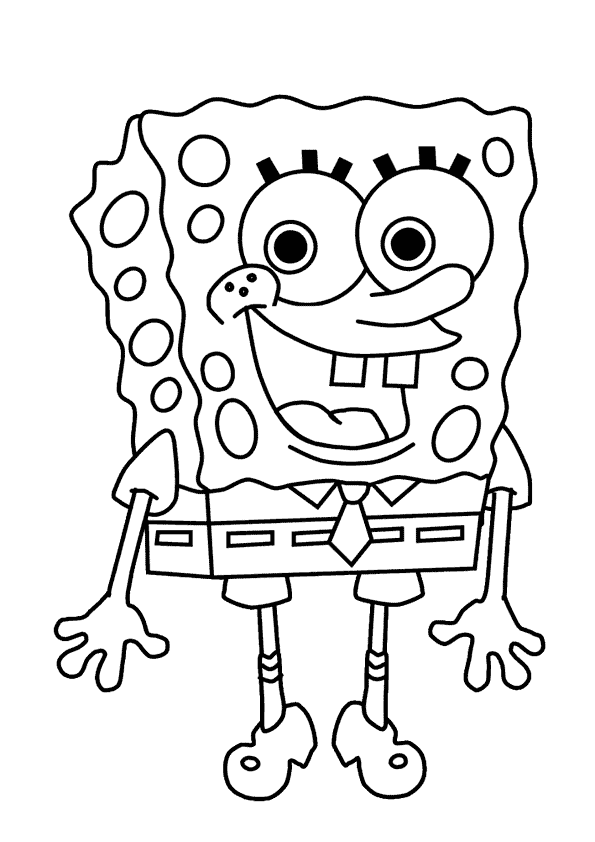 coloring pages of sopngebob - photo #5