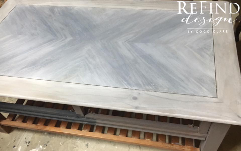 from Gardners 2 Bergers Driftwood Gray Coffee Table Rehab