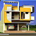 Modern duplex house in 373 square yards