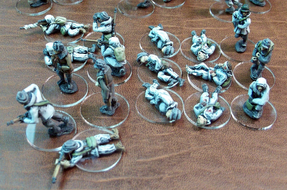 Adventures In Miniature Gaming Baker Company Winter War Finns First Wave