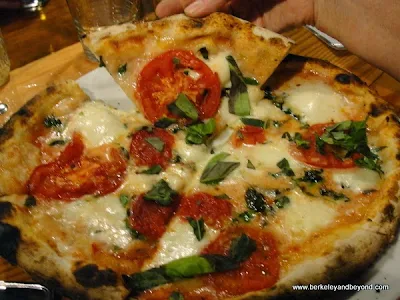 pizza at Three Forks Bakery and Brewing Co. in Nevada City, California