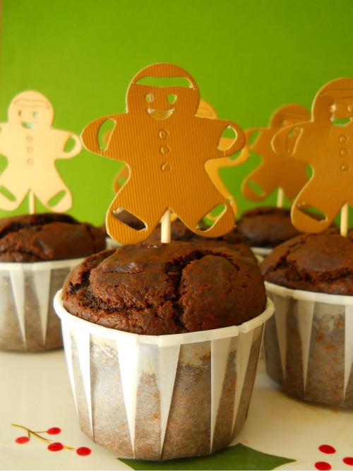 Recipe Gingerbread Muffins Sweet Tidings