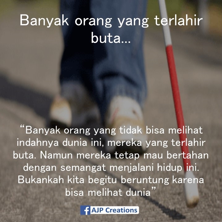 Kata-Kata Bijak Bersyukur, Sugguh Beruntung Kita Yang Terlahir Sempurna