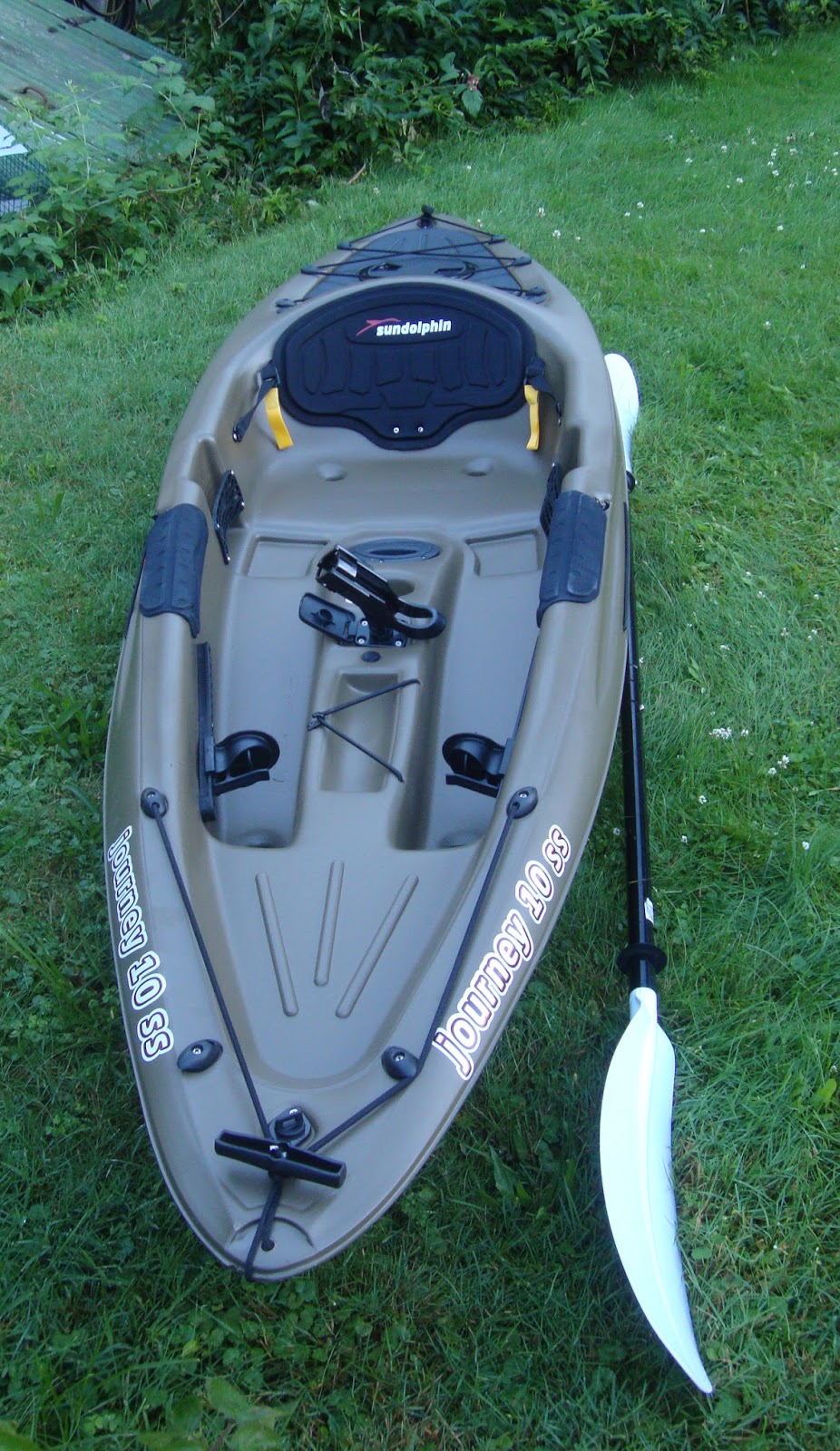 Sun Dolphin Kayak Journey 10 Ss Review ~StreamSide Tales~: Sun Dolphin Journey 10 SS Kayak review