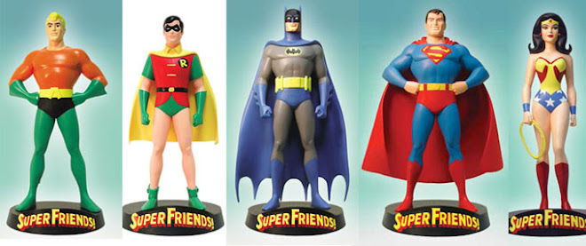 DC SUPERFRIENDS MAQUETTE COMPLETE SET FOR SALE. PLEASE SMS ME AT 9616 9144 FOR ANY ENQUIRIES.