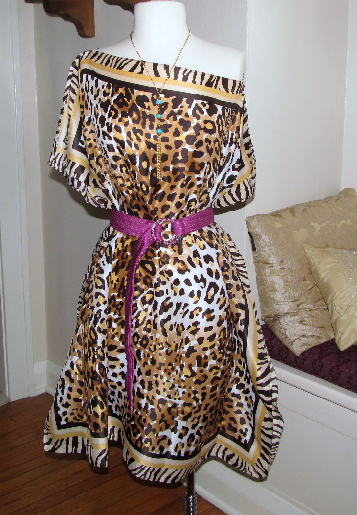 WobiSobi Into the Wild, Scarf Dress.