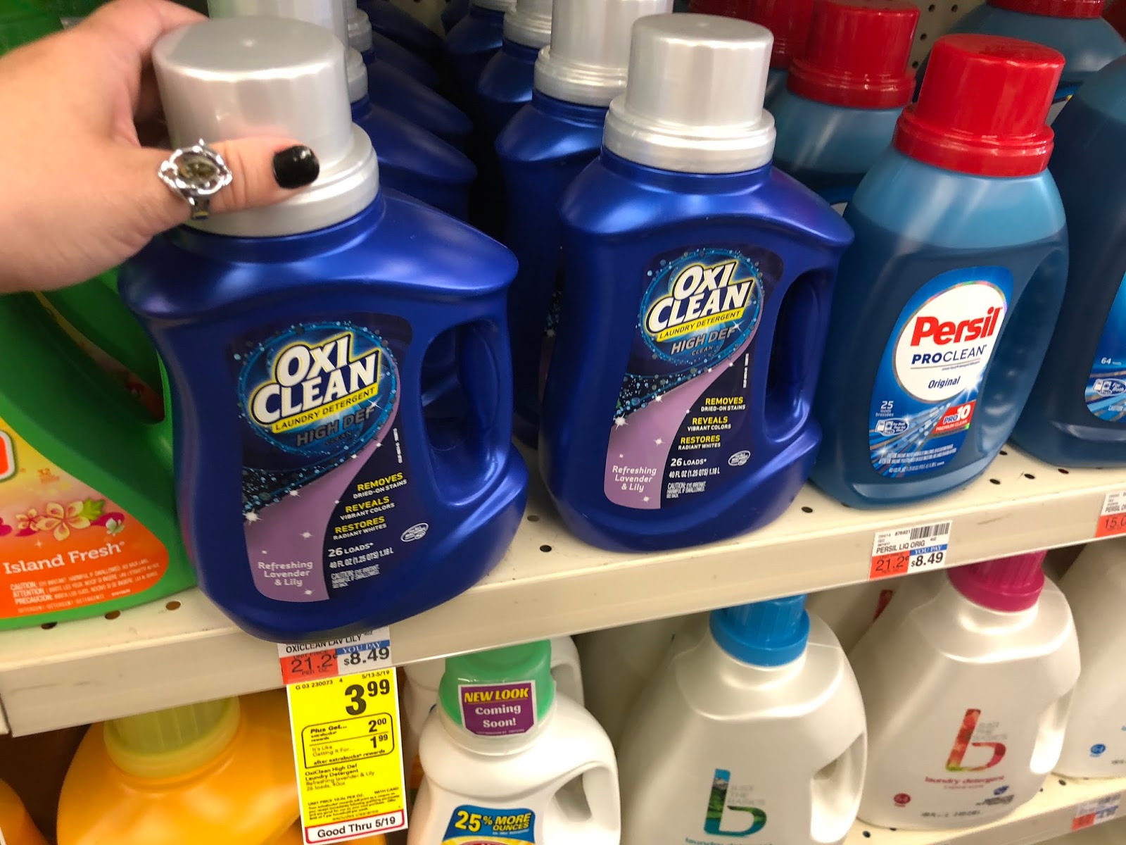 CVS Oxi Clean Laundry Detergent 99 Cents (Save 3!)