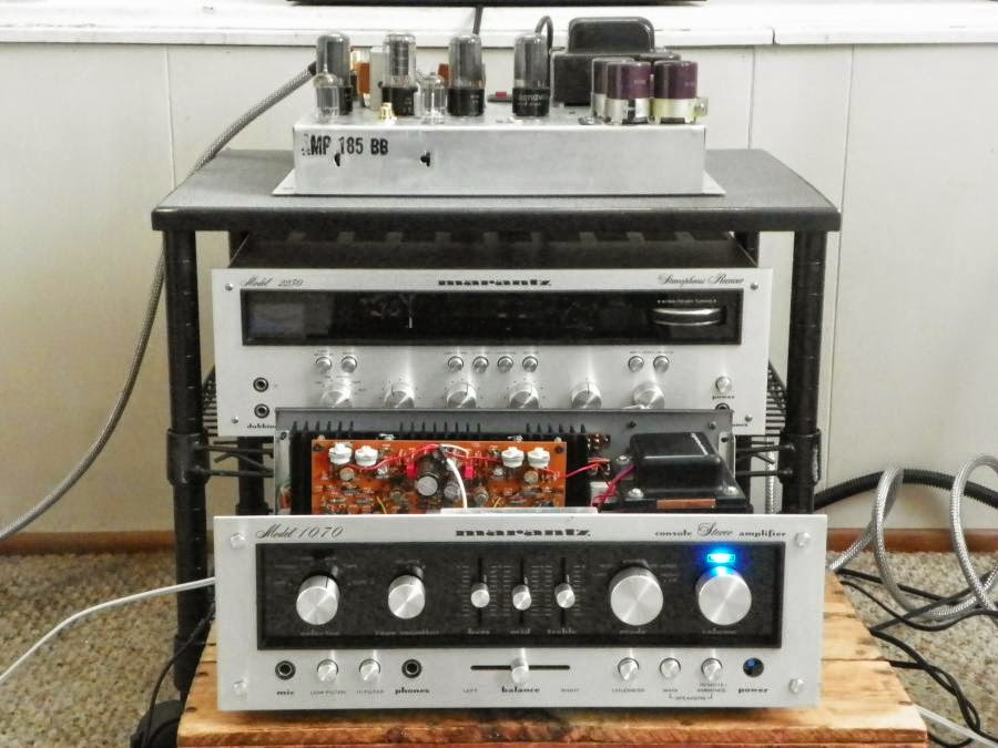 Vintage Hi Fi Audio Restorations Marantz 1070 Integrated Amplifier 