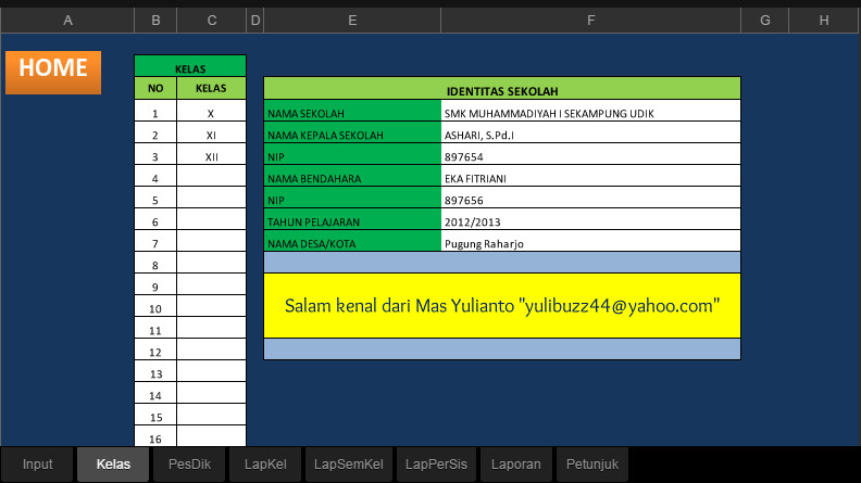Contoh Laporan Keuangan Sekolah Contoh Laporan Keuangan Sekolah