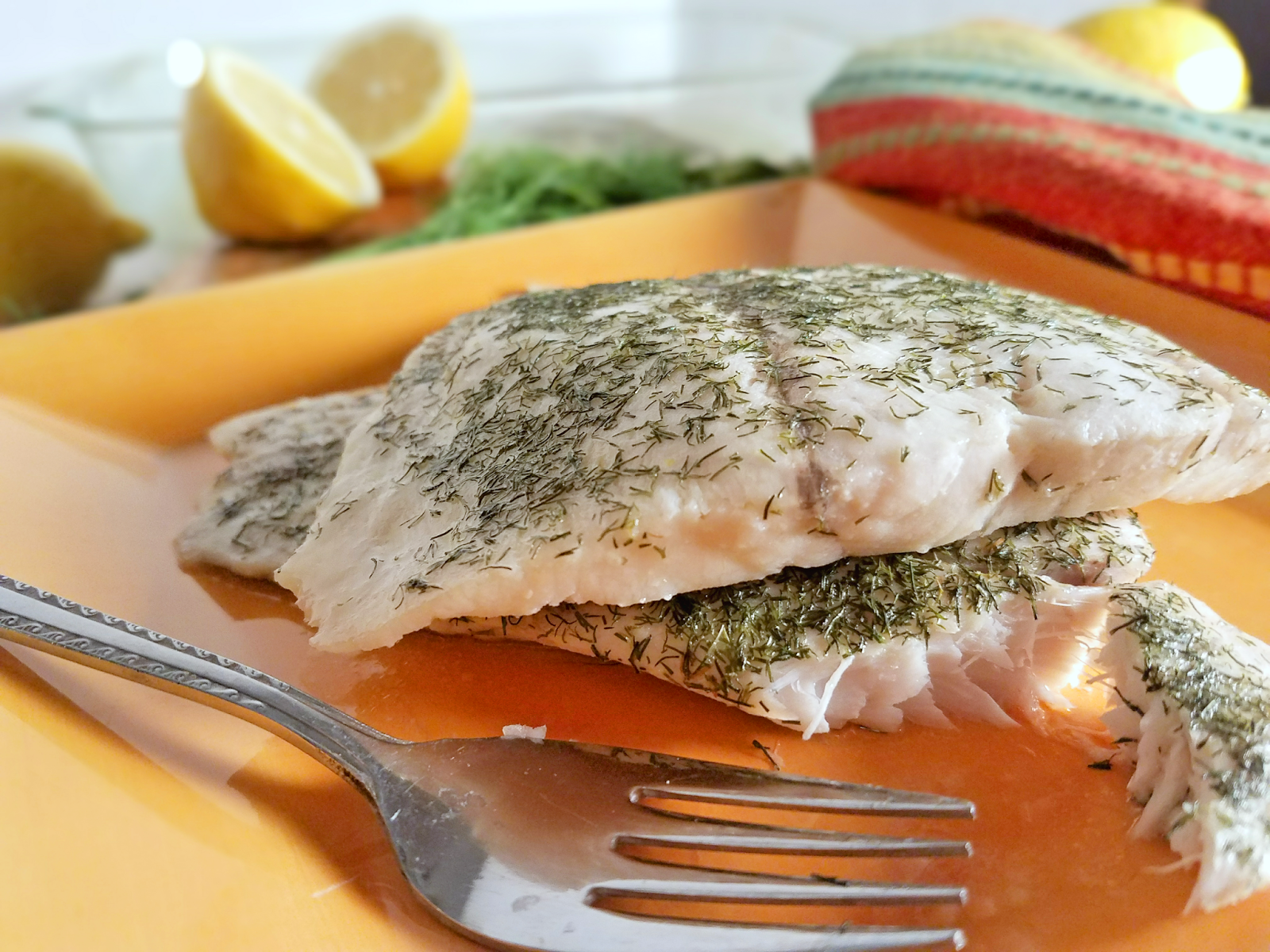 20 Minute Lemon Dill Fish Taste Abounds