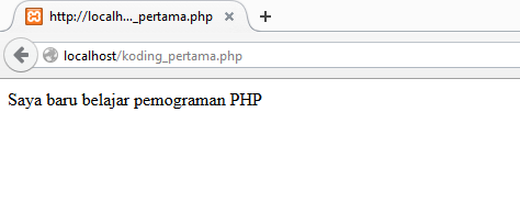 Dasar Dasar PHP – Koding Pertama PHP Untuk Pemula ~ JONCODE