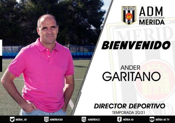 Oficial: Mérida AD, Ander Garitano nuevo director deportivo