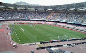 Napoli's Stadio San Paolo has a capacity of more than 60,000, making it Italy's third largest football ground