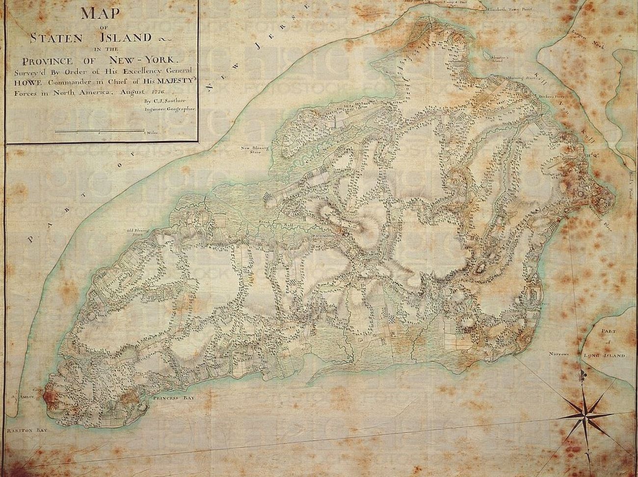 The Revolutionary War in Richmond County, New York British Army