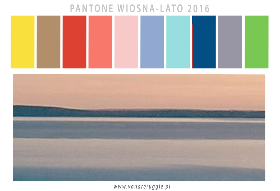 10 Kolorów Pantone na wiosnę-lato 2016