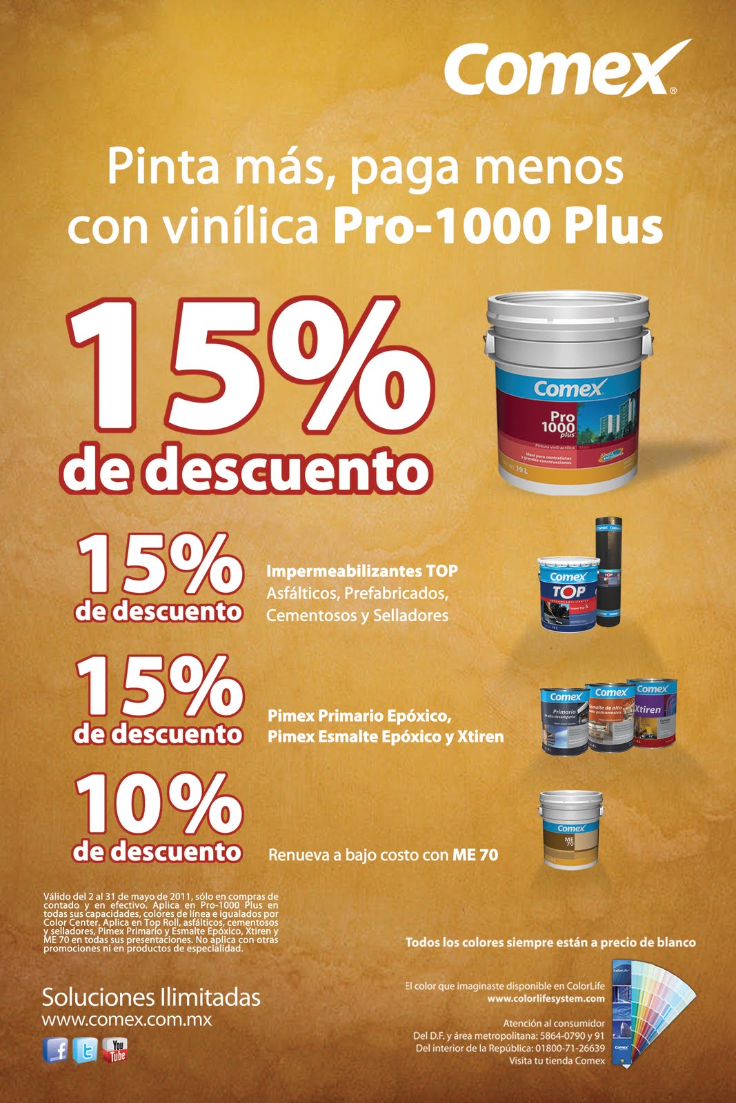 GUADALAJARA: Pinta más, paga menos con vinílica Pro-1000 PLus